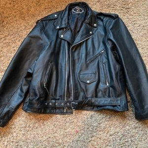 Men's Leather Coat